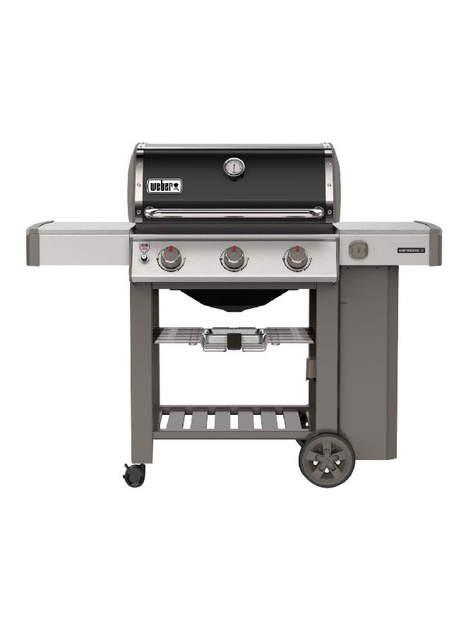 Weber Genesis E-310 3-Burner Stainless Steel Gas Grill with Grease Management System Black and Grey 61011185 - Image 1